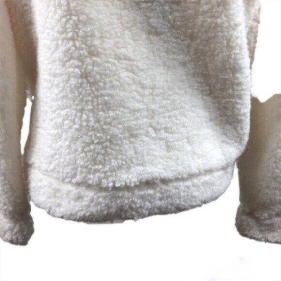 NWT Chance or Fate Ivory Warm Comfy Cozy Casual  Fuzzy Crew Neck Sweater Large - Picture 4 of 7